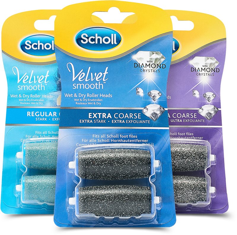 Scholl Velvet Smooth Regular Coarse kosmetická sada I.