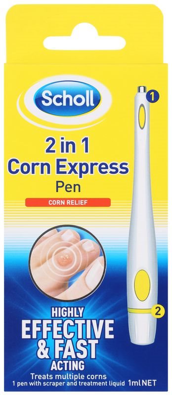Scholl Corn Express pero na kurie oká 2 v 1