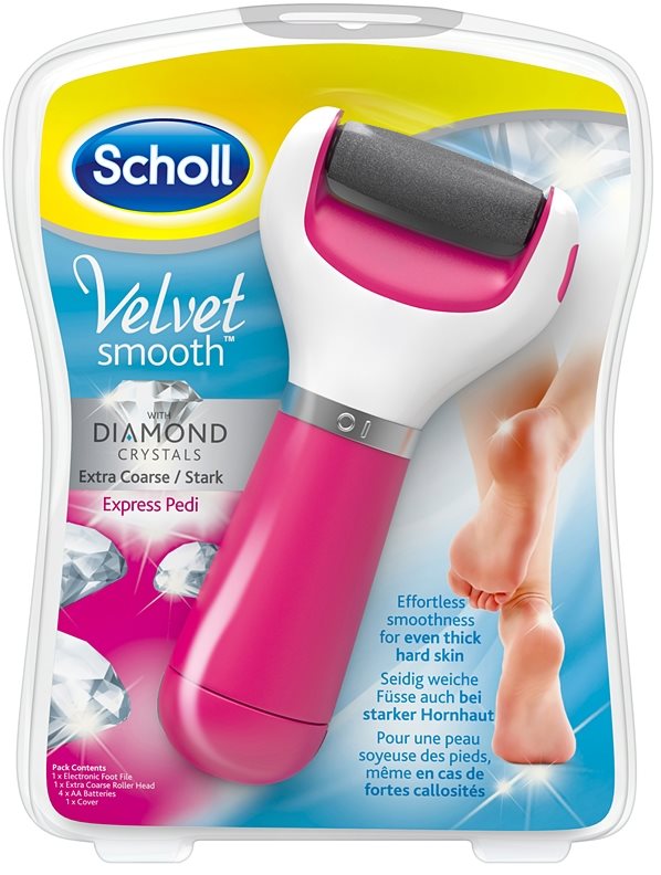 Scholl Velvet Smooth elektrický pilník na chodidla