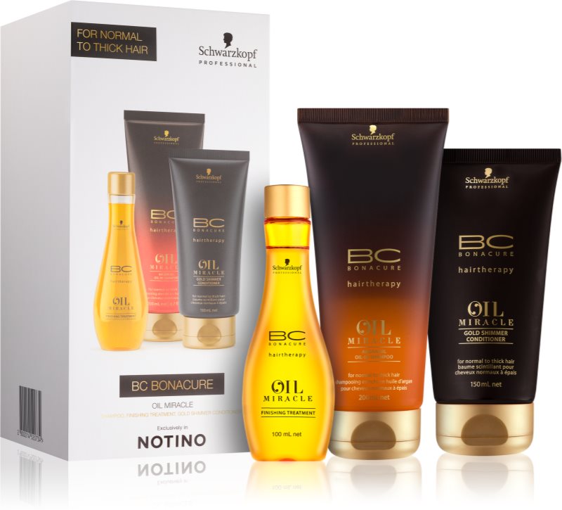 Schwarzkopf Professional BC Bonacure Oil Miracle Argan Oil Geschenkset I. (für grobes Haar)
