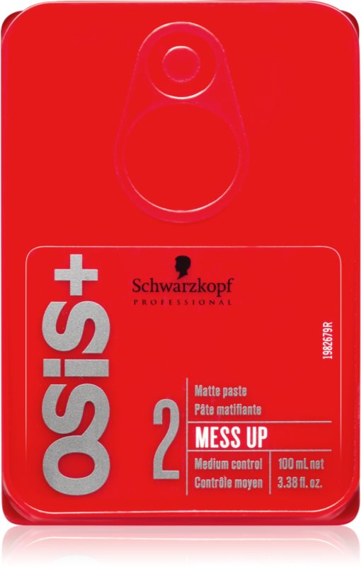 Schwarzkopf Professional Osis+ Mess Up zmatňujúca pasta stredné spevnenie