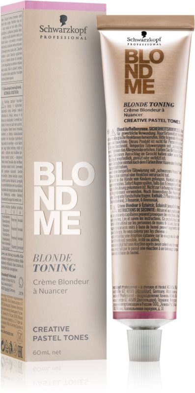 Schwarzkopf Professional Blondme creme com cor para cabelo loiro e grisalho