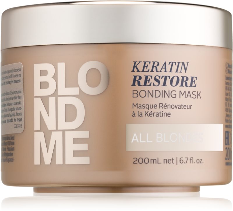 Schwarzkopf Professional Blondme obnovující maska pro všechny odstíny blond
