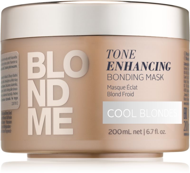 Schwarzkopf Professional Blondme θρεπτική μάσκα μαλλιών για ψυχρές ξανθές απόχρωσης