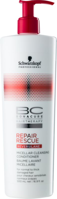 Schwarzkopf Professional BC Bonacure Repair Rescue čistilni micelarni balzam za poškodovane lase