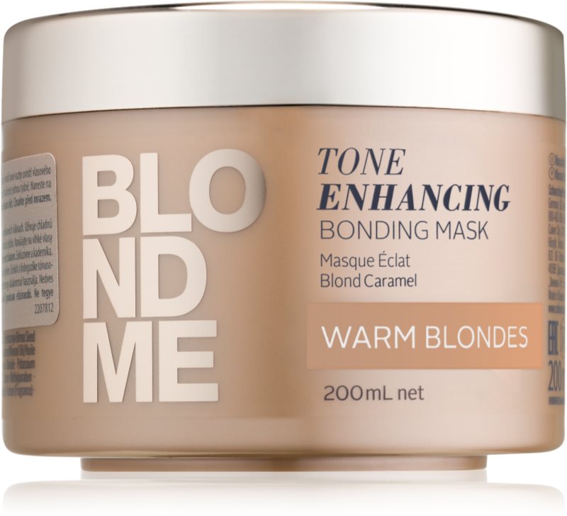 Schwarzkopf Professional Blondme máscara nutritiva para tons loiros quentes