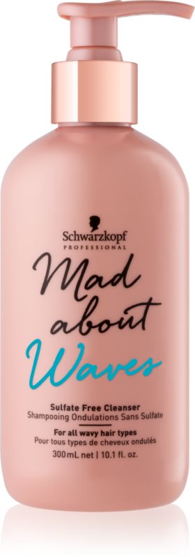 Schwarzkopf Professional Mad About Waves szampon nawilżający do włosów kręconych bez sulfatów