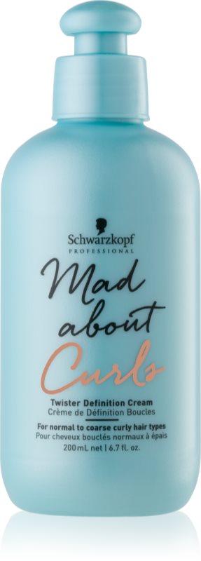 Schwarzkopf Professional Mad About Curls crema hidratante enriquecida para cabello ondulado