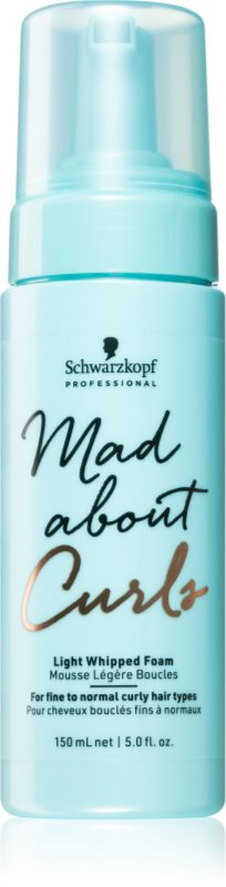 Schwarzkopf Professional Mad About Curls pena na vlasy pre definíciu a tvar
