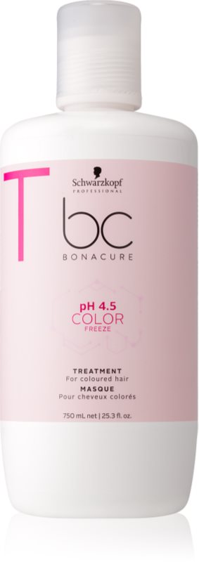 Schwarzkopf Professional pH 4,5 BC Bonacure Color Freeze maska na vlasy pre žiarivú farbu vlasov