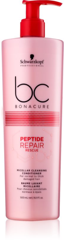 Schwarzkopf Professional BC Bonacure Repair Rescue acondicionador limpiador micelar para cabello maltratado o dañado