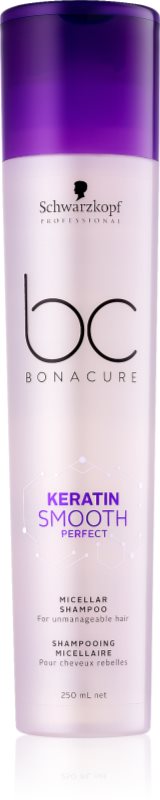 Schwarzkopf Professional BC Bonacure Smooth Perfect shampoing micellaire pour cheveux indisciplinés