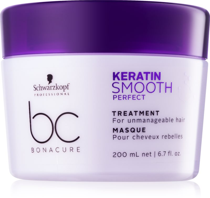 Schwarzkopf Professional BC Bonacure Smooth Perfect Mask For Unruly And Frizzy Hair