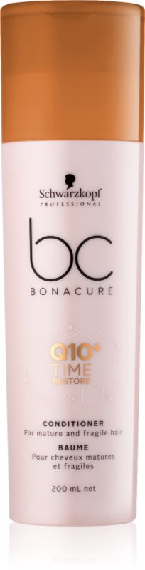 Schwarzkopf Professional BC Bonacure Time Restore Q10 après-shampoing pour cheveux matures et fragiles