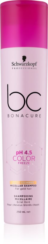 Schwarzkopf Professional PH 4,5 BC Bonacure Color Freeze Micelárny šampón pre blond vlasy