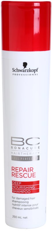 Schwarzkopf Professional BC Bonacure Repair Rescue regeneráló sampon a károsult hajra