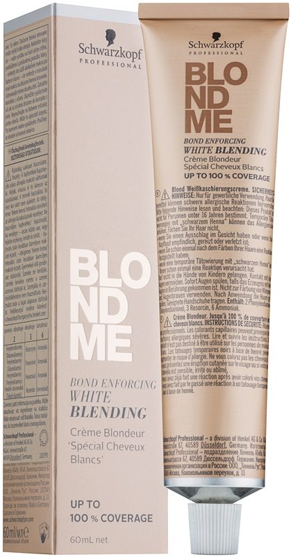 Schwarzkopf Professional Blondme освітлюючий крем для сивого волосся