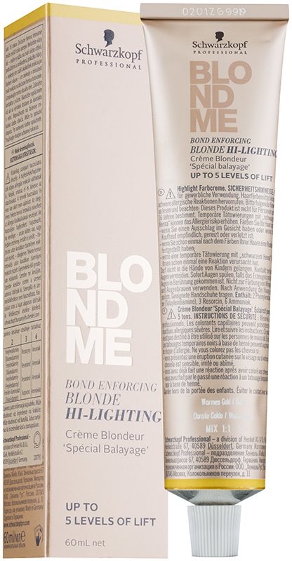 Schwarzkopf Professional Blondme Verlichtende Crème