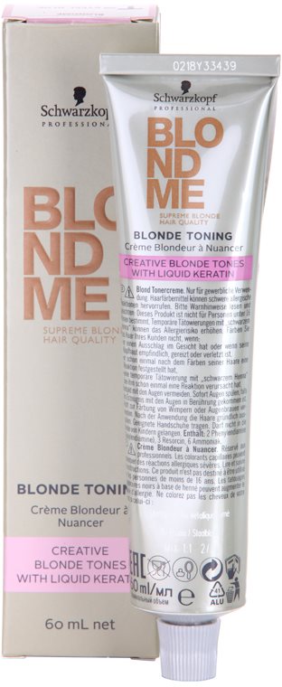 Schwarzkopf Professional Blondme Color tonizáló krém