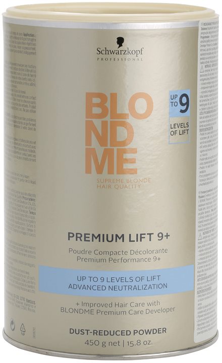 Schwarzkopf Professional Blondme Color pó aclarador premium 9+ com poeira reduzida