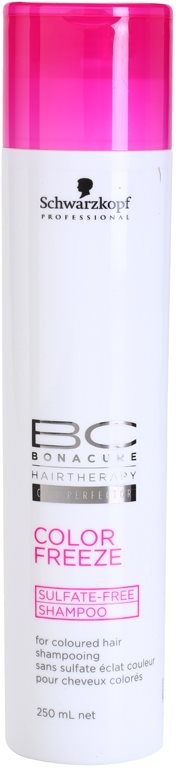 Schwarzkopf Professional PH 4,5 BC Bonacure Color Freeze Sulfate - Free Shampoo For Colored Hair