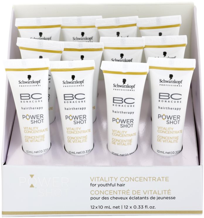 Schwarzkopf Professional BC Bonacure Excellium Power Shot revitalizační kúra pro mladistvý vzhled vlasů