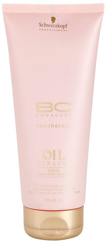 Schwarzkopf Professional BC Bonacure Oil Miracle Rose Oil olejový šampón pre namáhané vlasy a vlasovú pokožku