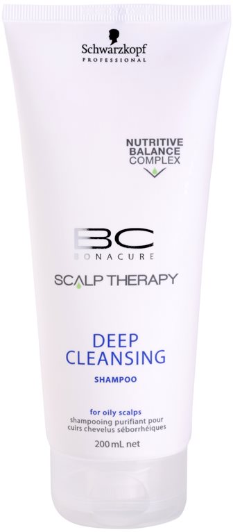 Schwarzkopf Professional BC Bonacure Scalp Therapy hloubkově čisticí šampon pro mastnou pokožku hlavy