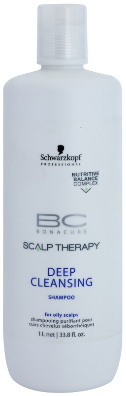 Schwarzkopf Professional BC Bonacure Scalp Therapy hloubkově čisticí šampon pro mastnou pokožku hlavy