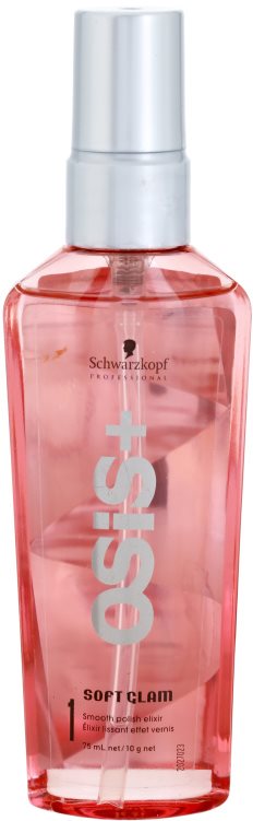 Schwarzkopf Professional Osis+ Soft Glam kisimító szérum a gyorsabban beszárított hajhoz