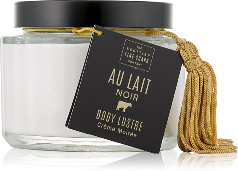 Scottish Fine Soaps Au Lait Noir освітлюючий та зволожуючий крем для тіла