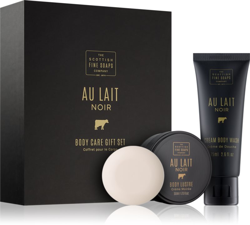 Scottish Fine Soaps Au Lait Noir kozmetická sada I.