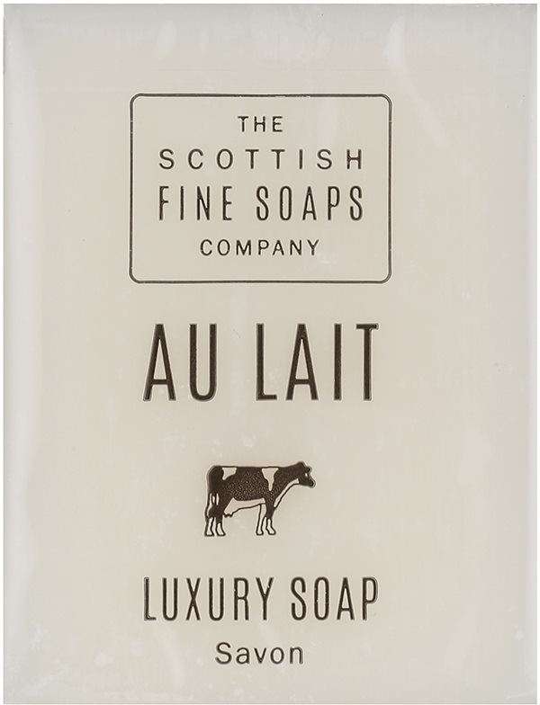Scottish Fine Soaps Au Lait luksusowe mydło nawilżające z masłem shea