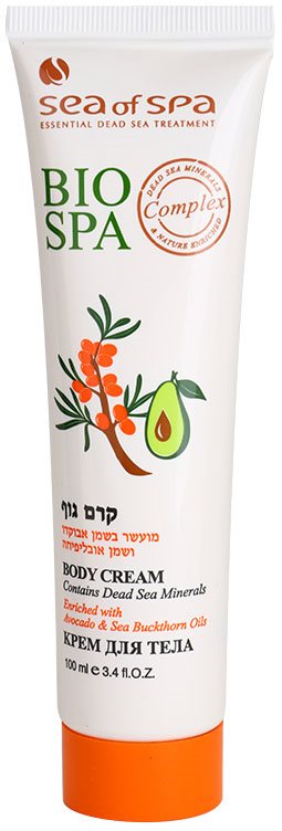 Sea of Spa Bio Spa crème corporelle à l'avocat et argousier