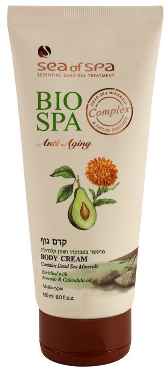 Sea of Spa Bio Spa telový krém s avokádom a nechtíkovým olejom