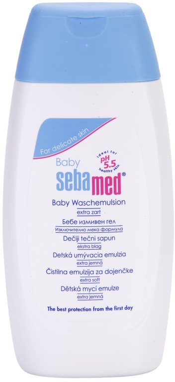 Sebamed Baby Wash zelo nežna emulzija za umivanje za telo in lase
