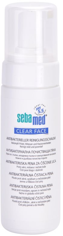 Sebamed Clear Face espuma de limpeza antibacteriana