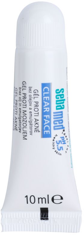 Sebamed Clear Face gél pattanások ellen