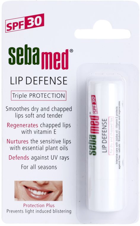 Sebamed Face Care balsam regenerujący do ust z filtrami UVA i UVB