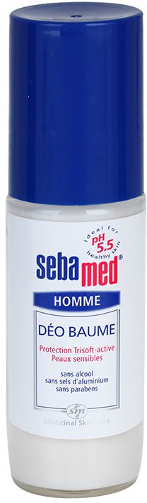 Sebamed For Men кульковий дезодорант-бальзам для чутливої шкіри
