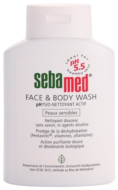 Sebamed Wash jemná mycí emulze na tělo a obličej pro citlivou pokožku