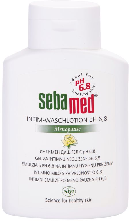 Sebamed Wash emulzija za intimno higieno za obdobje menopavze pH 6,8