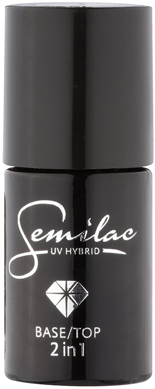 Semilac Paris UV Hybrid Base baza si finisaj al manichiurii 2 in 1