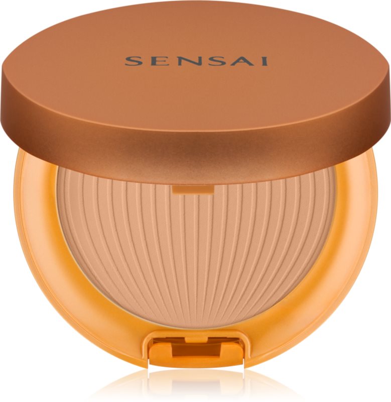 Sensai Silky Bronze schützender und wasserfester Bräunungspuder SPF 30