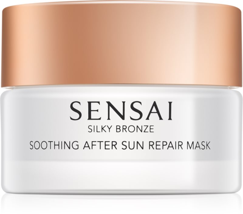 Sensai Silky Bronze máscara hidratante e apaziguadora pós-solar