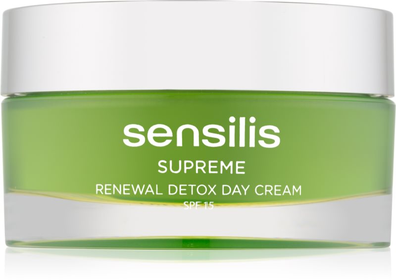 Sensilis Supreme Renewal Detox detoxikační a regenerační denní krém SPF 15