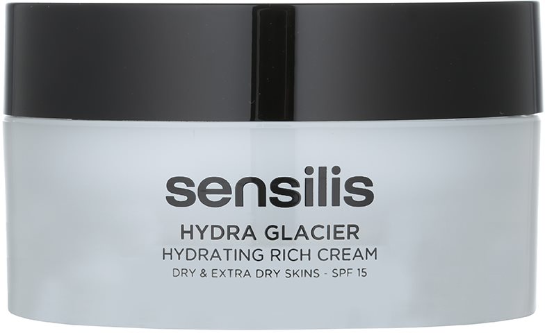 Sensilis Hydra Glacier hydratačný a vyživujúci krém SPF 15