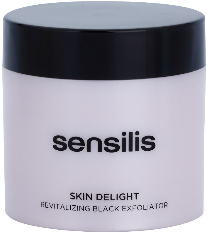Sensilis Skin Delight revitalisierendes Peeling mit Aktivkohle zum Aufhellen der Haut