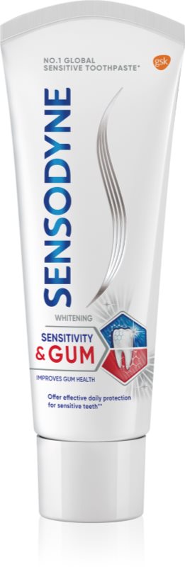 Sensodyne Sensitivity & Gum Whitening pasta de dinti pentru albire pentru a proteja dintii si gingiile