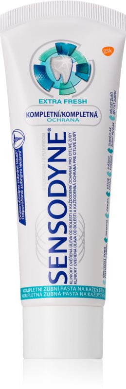 Sensodyne Complete Protection Extra Fresh Toothpaste For Complete Protection Of Teeth